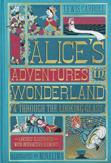 Lewis Carroll - Alice's Adventures in Wonderland & Through the Looking-Glass обложка книги