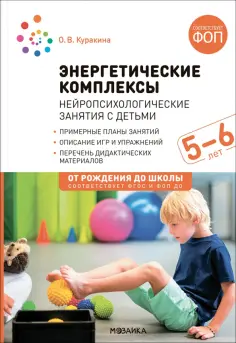 Олеся Куракина - Энергетические комплексы. Нейропсихологические занятия с детьми 5-6 лет. Методическое пособие обложка книги