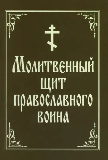 Молитвенный щит православного воина обложка книги