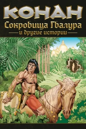 Рассел, Палмиотти - Конан. Сокровища Гвалура и другие истории обложка книги