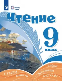 Аксёнова, Шишкова - Чтение. 9 класс. Учебник. Адаптированные программы обложка книги