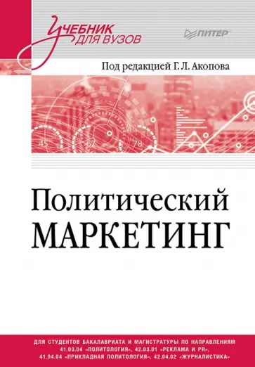 Акопов, Шестакова - Политический маркетинг. Учебник для вузов обложка книги