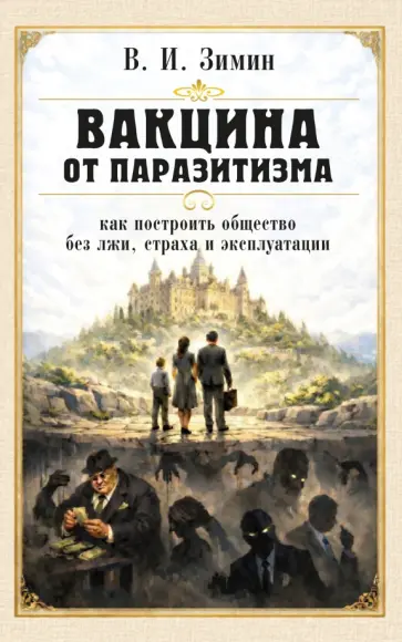 Виктор Зимин - Вакцина от паразитизма. Как построить общество без лжи, страха и эксплуатации обложка книги