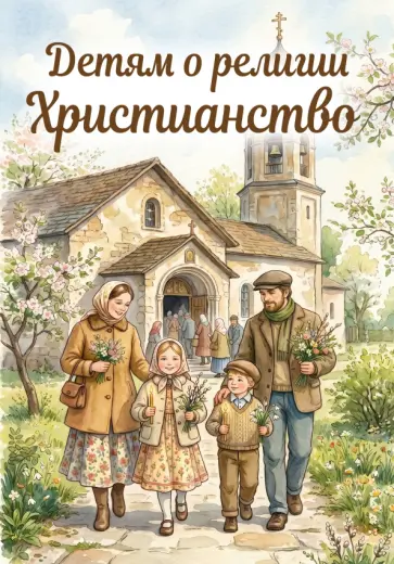 Матвеев, Перевертова - Детям о религии. Христианство обложка книги