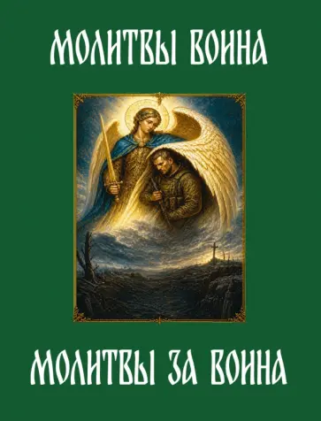 Молитвы воина. Молитвы за воина обложка книги