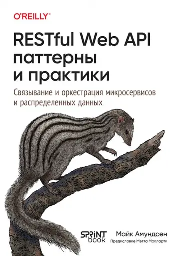 Майк Амундсен - RESTful Web API паттерны и практики обложка книги
