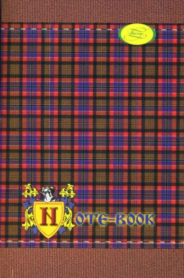 Записная книжка А6 48 листов Шотландка (22058) обложка книги