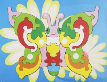 Развивающая рамка "Бабочка" (DE30) обложка книги