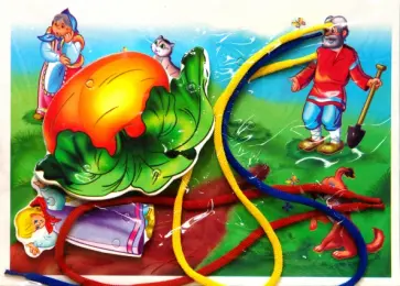 Наталья Писаренко - Игра-шнуровка: Репка обложка книги