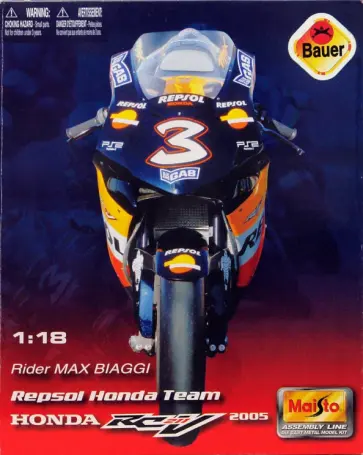 Мотоцикл Honda Repsol 1:18 (39008) обложка книги