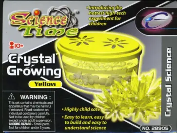 Кристаллизация. Желтый кристалл (28905) обложка книги