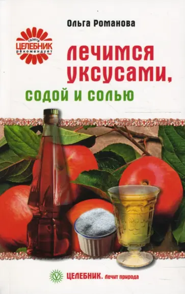 Ольга Романова - Лечимся уксусами, содой и солью Ольга Романова - Лечимся уксусами, содой и солью обложка книги