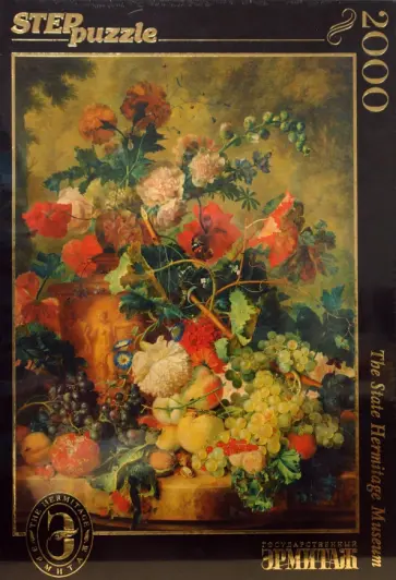 Step Puzzle-2000 (84204) Цветы и плоды обложка книги