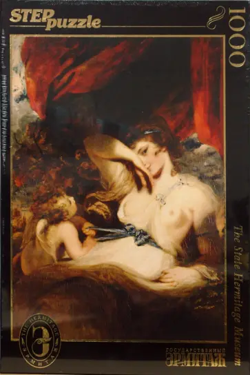 Step Puzzle-1000 (79208) Амур развязывает пояс Венеры обложка книги