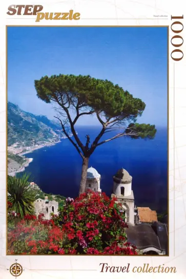 Step Puzzle-1000 (79082) Побережье Амалфи. Италия обложка книги