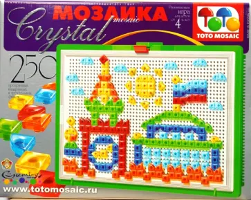 Мозаика 250 элементов Кристалл (00-053) обложка книги