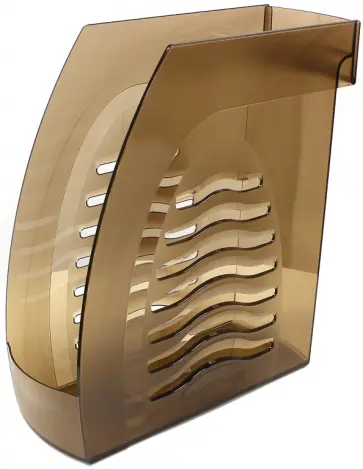 Лоток вертикальный "Dune" дымчатый, коричневый  (472107-54) обложка книги