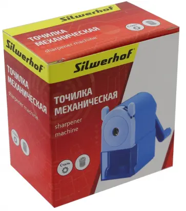 Точилка механическая "Classic" (синяя)(194011-02) обложка книги