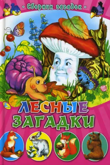 Лесные загадки Лесные загадки обложка книги