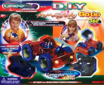 Сделай сам "Автомобиль" на солнечных батарейках (36013) обложка книги