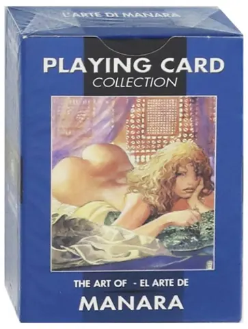 Эротические карты Мило Манара обложка книги