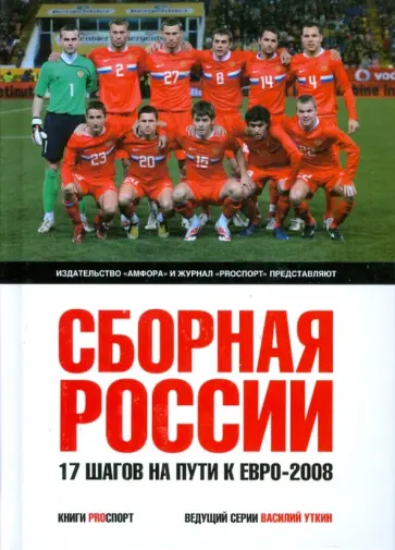 Сборная России. 17 шагов на пути к Евро-2008 обложка книги