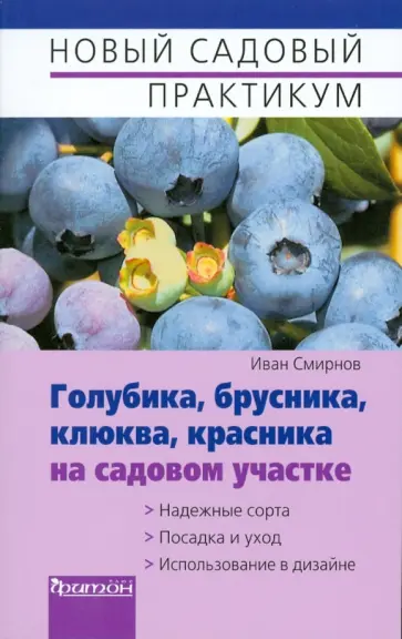 И. Смирнов - Голубика, брусника, клюква на садовом участке обложка книги