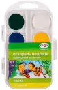 Краски акварельные 6 цветов (1-8)