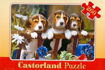 Puzzle-260. Три щенка (В-26661) Puzzle-260. Три щенка (В-26661) обложка книги