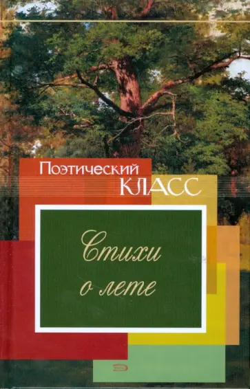 Стихи о лете обложка книги