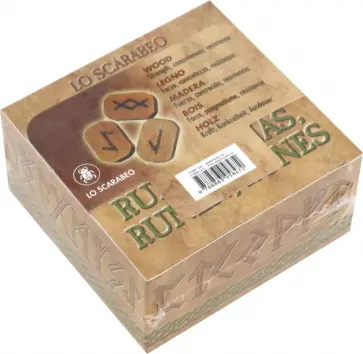 Руны деревянные (RUNE 02K) обложка книги