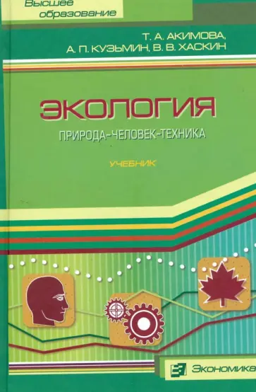 Хаскин, Акимова - Экология. Природа - Человек - Техника. Учебник Хаскин, Акимова - Экология. Природа - Человек - Техника. Учебник обложка книги