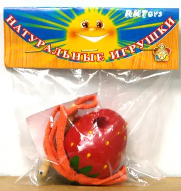 Клубничка-шнуровка расписная (Ш-069) обложка книги