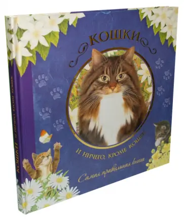 Кошки. И ничего, кроме кошек. Самая правильная книга Кошки. И ничего, кроме кошек. Самая правильная книга обложка книги