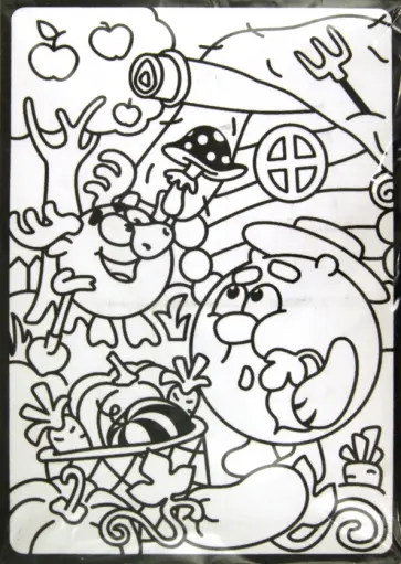 Бархатная картинка. Копатыч в огороде обложка книги