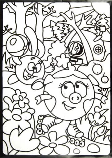 Бархатная картинка. Нюша на роликах обложка книги