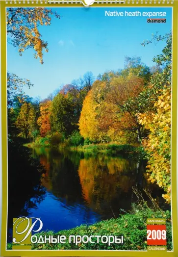 Календарь 2009 БР330х480 Родные просторы (КРЗ-09004) обложка книги