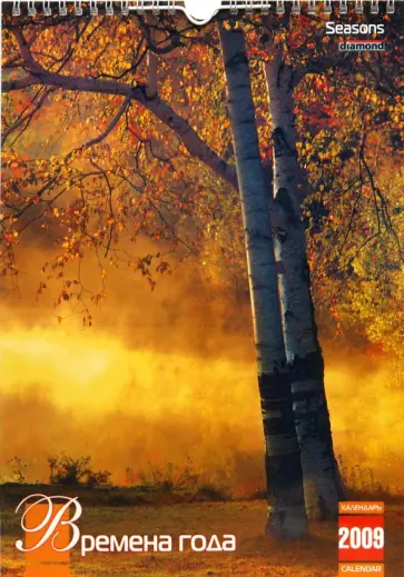 Календарь 2009 (КР4-09005) Времена года (мал.) обложка книги