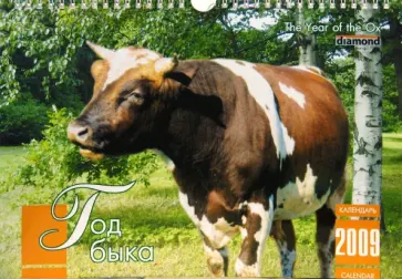 Календарь 2009 (КР4-09020) Год быка (мал.) обложка книги