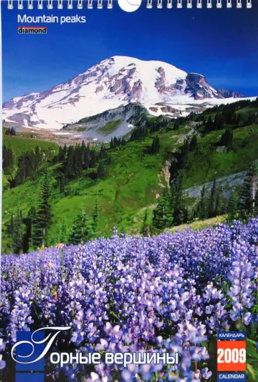 Календарь 2009 КР4-09009 (Горные вершины) (мал.) обложка книги