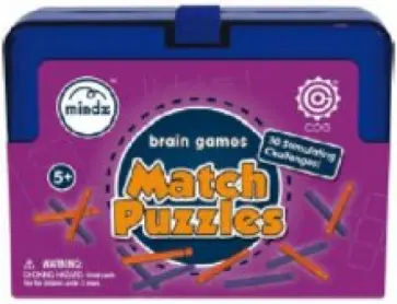 Головоломки со спичками обложка книги