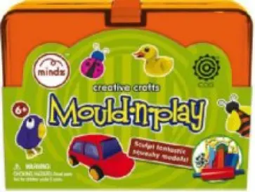 Отлей форму и играй (пластилин) обложка книги