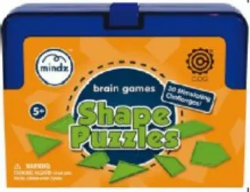 Головоломки с фигурами обложка книги