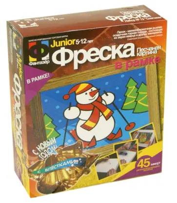 Фреска. Новый год - Снеговик (407013) обложка книги