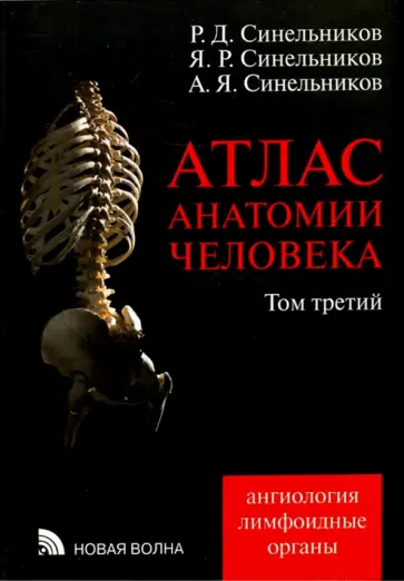 Синельников, Синельников - Атлас анатомии человека. В 4-х томах. Том 3. Учение о сосудах и лимфоидных органах Синельников, Синельников - Атлас анатомии человека. В 4-х томах. Том 3. Учение о сосудах и лимфоидных органах обложка книги