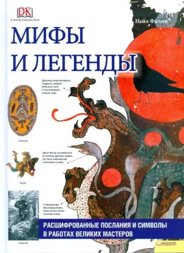 Нейл Филип - Мифы и легенды. Расшифрованные послания и символы в работах великих мастеров обложка книги