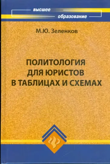 Михаил Зеленков - Политология для юристов в таблицах и схемах обложка книги