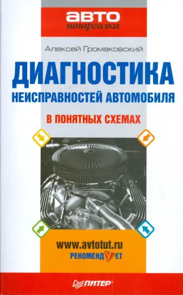 Алексей Громаковский - Диагностика неисправностей автомобиля в понятных схемах обложка книги