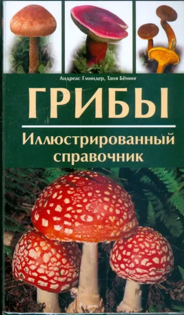 Гминдер, Бенинг - Грибы. Иллюстрированный справочник обложка книги