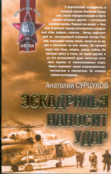 Анатолий Сурцуков - Эскадрилья наносит удар обложка книги